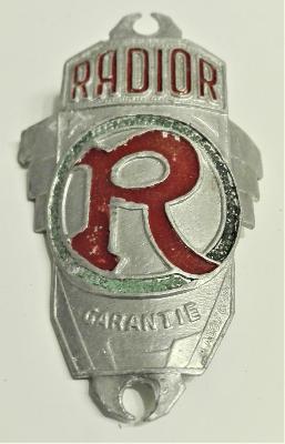 BICYCLE RADIOR HEAD BADGE - Plaque de cadre