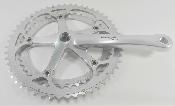  CAMPAGNOLO CRANKSET ARM 170 mm + 2 CHAINRINGS - 52/42 T  - Manivelle Droite + 2 Plateaux