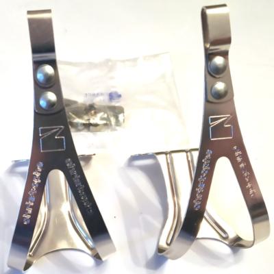 CHRISTOPHE M ALUMINIUM TOE CLIPS - Cale pieds ZEFAL Alu