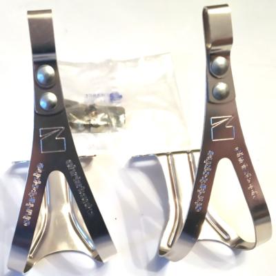 CHRISTOPHE M ALUMINIUM TOE CLIPS - Cale pieds ZEPHAL Alu