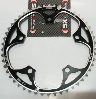  SX FORCE BLACK ALLOY  CHAINRING - 50 - Plateau alu noir BCD130