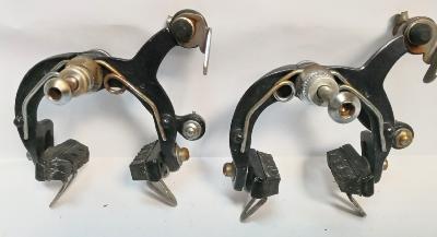 Étriers De Freins Mafac 2000 Vintage - Pour Vélo De Route Rétro / Eroica - Argenté