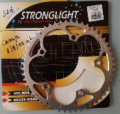 ALUMINIUM CHAINRING STRONGLIGHT - 52 - Plateau alu BCD 135 (Campa)