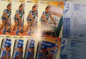 Lot de 10 Cartes Postales - MAPEI 2002 - PAOLO BETTINI - STEFANO ZANINI