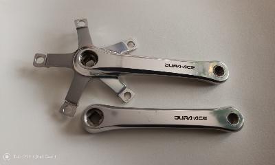 SHIMANO DURA-ACE CRANKSET ARMS 172.5 - Manivelles 9/16 X 20F.  FC 7402