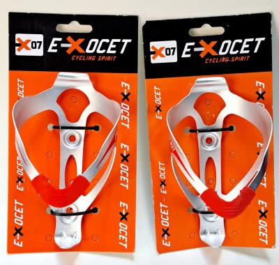 E-XOCET - 2 Porte bidons Rouges/gris
