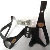 BRC BLACK ALUMINIUM TOE CLIPS - Cale pieds Alu