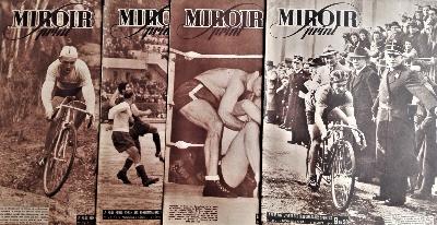 MIROIR SPRINT - Hebdomadaire - Fevrier 1947 - 4 numéros