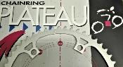 T.A ALUMINIUM CHAINRING - 51 - Plateau alu BCD 144