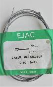 2 DERAILLEURS EJAC CABLES INOX- N° 6L  Ø 4 x 4.5 -Cables de derailleurs 2.25m