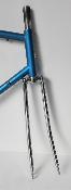 "NOS" PEUGEOT STEEL FRAME - Cadre acier neuf 60 cm