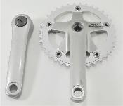 MICHE T MONOLITHIC PERFORMANCE CRANKSET - 125 mm  - 36 T-  Pedalier 