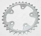 ALUMINIUM TRUVATIV CHAINRING - 30 T - Plateau alu BCD 74