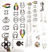 CIOCC STICKER KIT  - Kit autocollants 