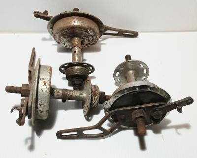  CYCLO TANK 1939's REAR HUB - 36 T - Moyeu arrière frein tambour CHAVANET FROMAGET