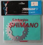 STRONGLIGHT ALUMINIUM CHAINRING - 26 - Plateau alu BCD 74