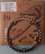 T.A VENTO ALUMINIUM CHAINRING - 40 - Plateau alu BCD 135 (Campa)