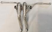 WEINMANN DOUBLE BRAKE LEVERS - Leviers de freins doubles damiers