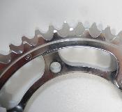 STEEL CHAINRING 46X42 - Plateau acier