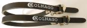 LEATHER COLNAGO STRAPS BLACK - Lanières cuir noires