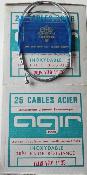 50 BRAKES CABLES TRANSFIL FREIN - Cables de frein 1.25m 15/10