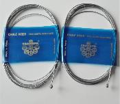 2  DERAILLEUR TRANSFIL CABLES - Cables de dérailleurs 2.50M