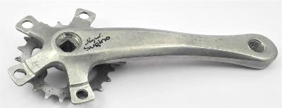 SUGINO MI 3 CRANKSET ARM 170 mm + 1CHAINRINGS -  22 T  - Manivelle Droite +  1 Plateaux