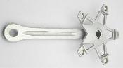 SPIDEL CRANKSET ARM - 172.5 mm / BCD 122 - Manivelle Droite 