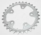 ALUMINIUM TRUVATIV CHAINRING - 30 T - Plateau alu BCD 74