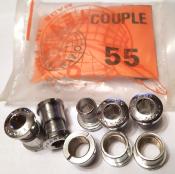  5 TEVANO 55 CHAINRING BOLTS - 5 Vis assemblage plateaux