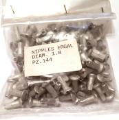 144 Tetes de rayons ergals 1.8mm