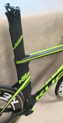 KIT CADRE KUOTA KT05 Taille M  + Fourche + Direction + Tige de selle + Cintre aéro + Prolongateur