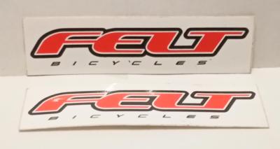 2 FELT STICKERS  - 2 Autocollants Felt