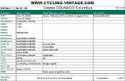 VINTAGE COLNAGO - CAMPAGNOLO Record - Vélo course