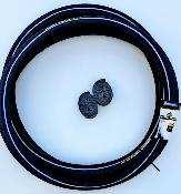 2  MICHELIN Protek Max 47-622  700X47C Noirs + 2 chambres à air