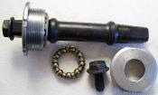 SHIMANO BOTTOM BRACKET AXLE 1.37"x24 - Axe de pedalier 112mm