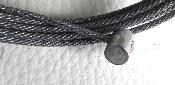 2 BRAKES CABLES INDECA FREIN VTT SUNTOUR SHIMANO - Cables de frein 1.80m