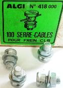 10 ALGI CLB 5x8 BRAKE CABLE SCREWS - 10 Serrages de cable