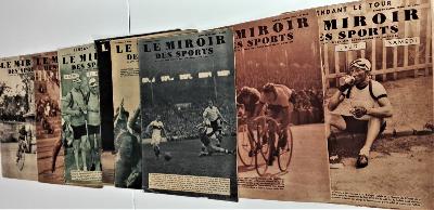 LE MIROIR DES SPORTS - Hebdomadaire - 1939 - 9  numèros