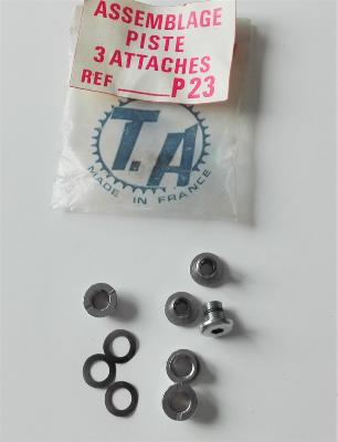  3 T.A P23 PISTE CHAINRING BOLTS - 3 Vis assemblage piste