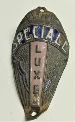 BICYCLE SPECIALE LUXE HEAD BADGE - Plaque de cadre