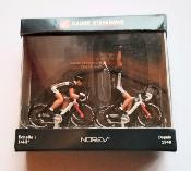 Miniatures cyclistes plastiques 1/43 CREDIT AGRICOLE