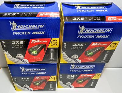 2 / 10 MICHELIN PROTEK MAX INNER TUBS - 2 Chambres à air 27.5 x 1.90 2.50 Antipuncture- 48/62 584 Presta