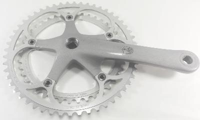  CAMPAGNOLO CRANKSET ARM 170 mm + 2 CHAINRINGS - 52/42 T  - Manivelle Droite + 2 Plateaux