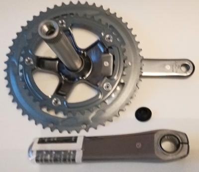 SHIMANO 105  5600 CRANKSET 172.5 - 39/52T-  Pédalier double neuf