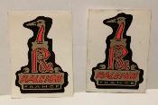2 RALEIGH France STICKERS  - 2 Autocollants Raleigh