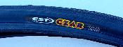 2  CST CEZAR Henet Shine Tire 650X23C  23-571 Noirs  + 2 chambres à air