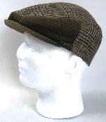 1950'S 1960'S BROWN CAP MADE IN FRANCE SIZE 54 CAP - Casquette