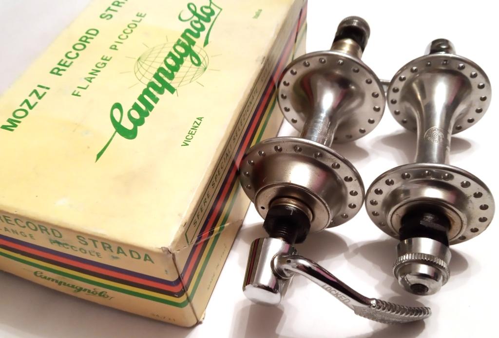 Pédalier (moyeux) Campagnolo Grands Flasques 36 Dents - Occasion Bon état - Pour Vélo De Course Vintage
