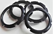 2 STRONGLIGHT BOTTOM BRACKET LOCK RING 25x1 -  2 Serrages de boitier